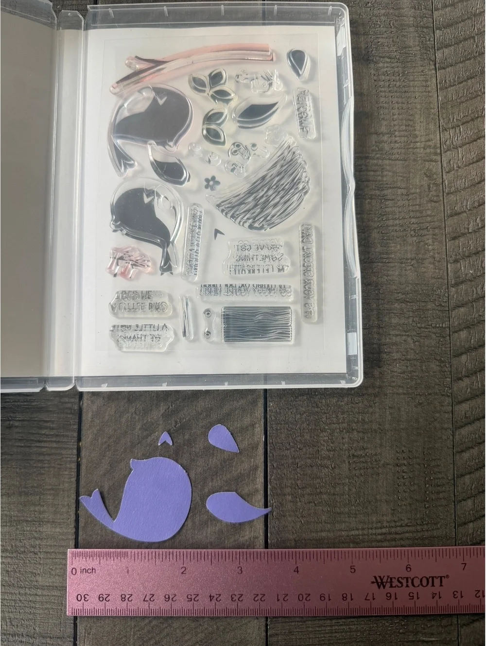 Stampin’ Up Sweet Songbirds stamp set with matching shape punch